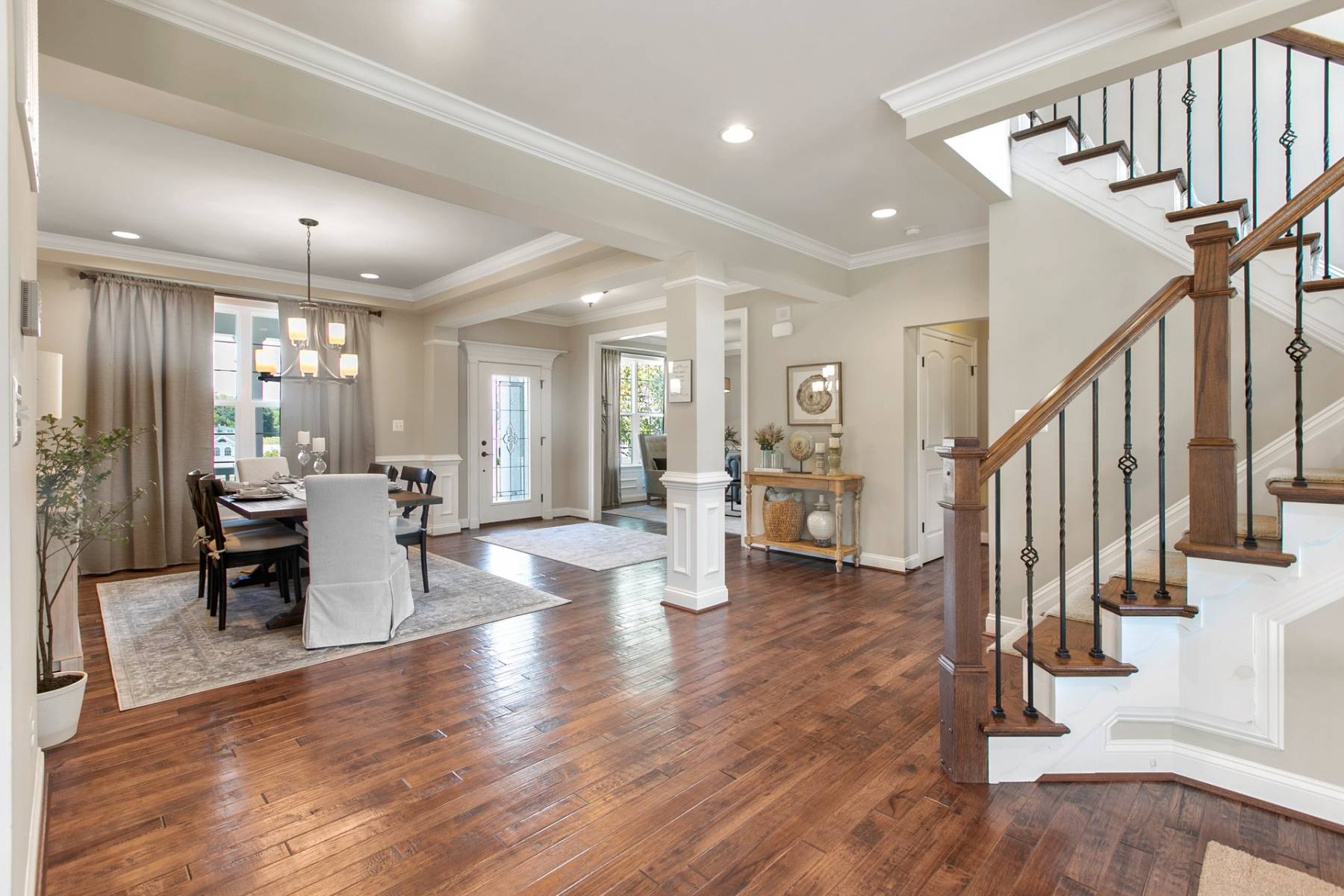 Foyer to Dining Room